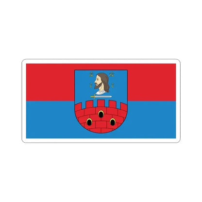 Flag of Viciebsk Rajon (Belarus) STICKER Vinyl Kiss-Cut Decal 6 Inch White - The Sticker Space