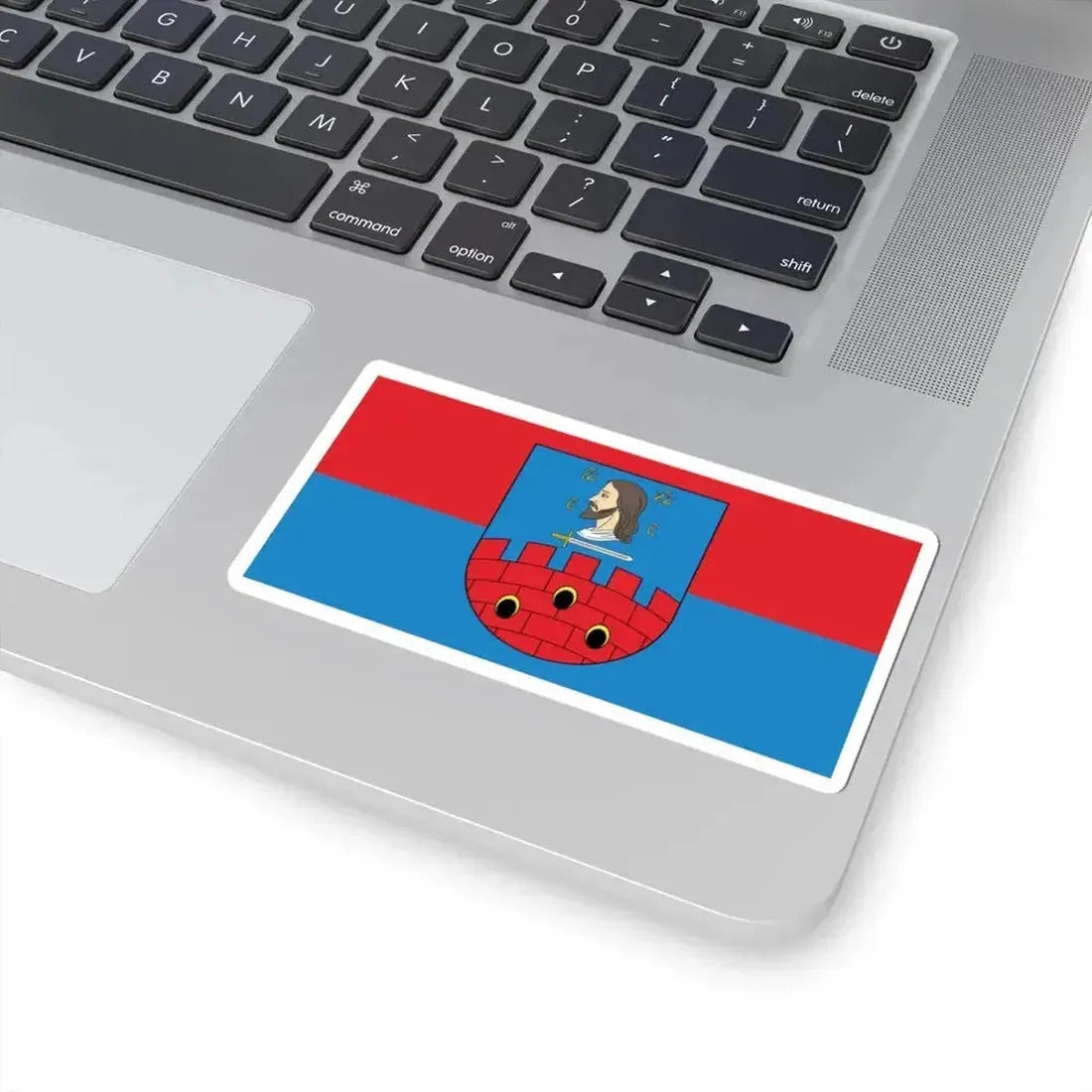 Flag of Viciebsk Rajon (Belarus) STICKER Vinyl Kiss-Cut Decal - The Sticker Space