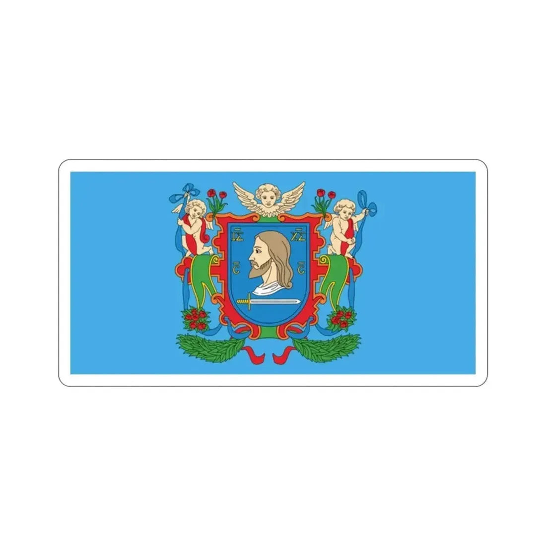Flag of Viciebsk  Vitebsk Russia STICKER Vinyl Die-Cut Decal - The Sticker Space