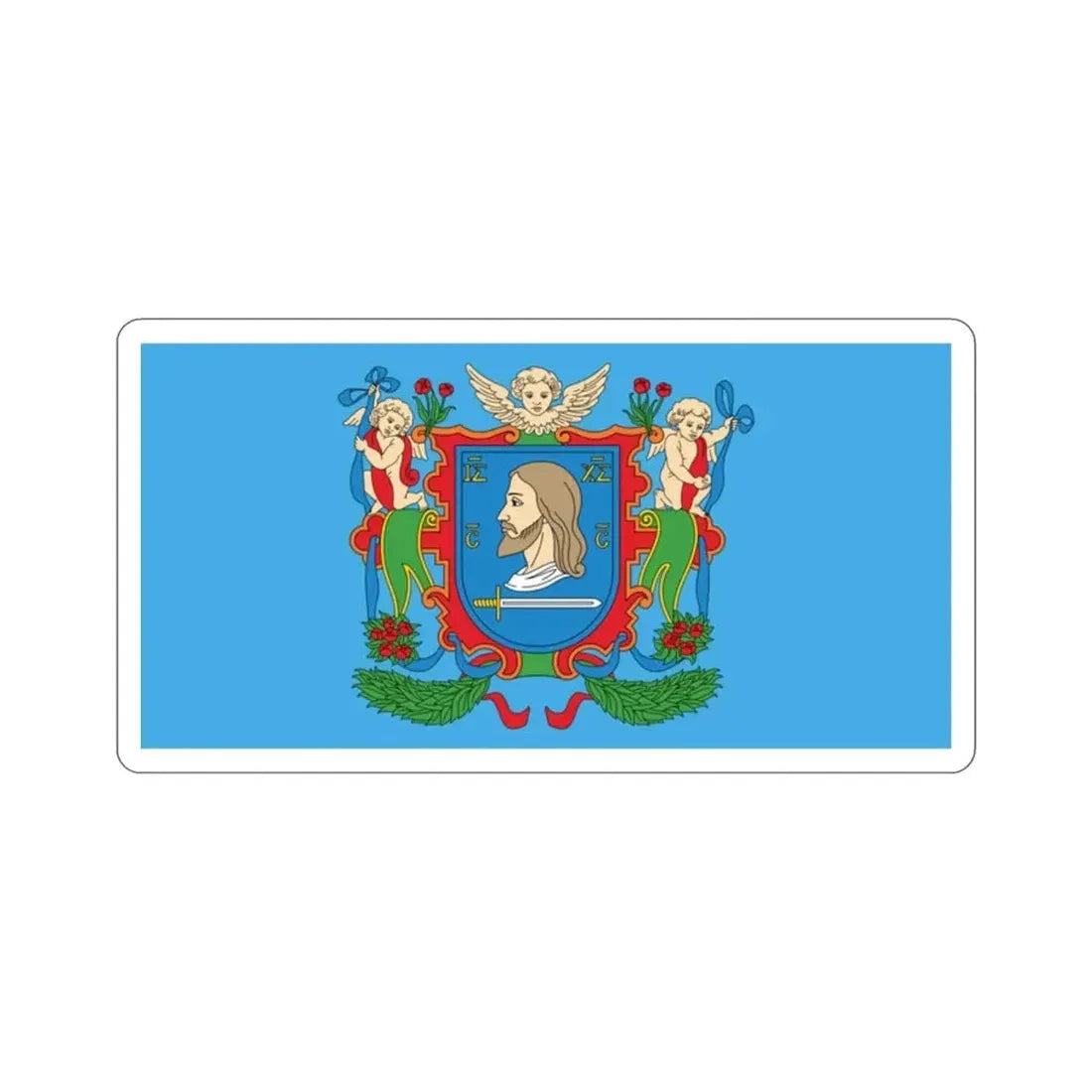Flag of Viciebsk  Vitebsk Russia STICKER Vinyl Die-Cut Decal - The Sticker Space