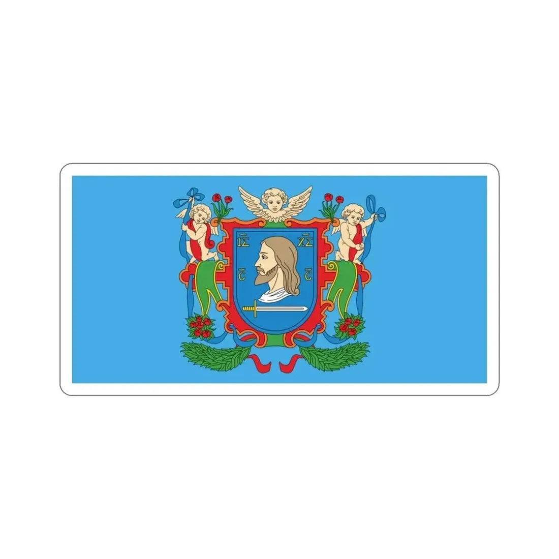 Flag of Viciebsk  Vitebsk Russia STICKER Vinyl Die-Cut Decal - The Sticker Space