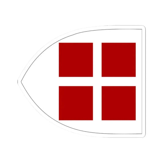 Flag of Vicina (Bulgaria) STICKER Vinyl Kiss-Cut Decal 2 Inch White - The Sticker Space