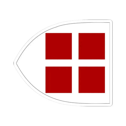 Flag of Vicina (Bulgaria) STICKER Vinyl Kiss-Cut Decal 3 Inch White - The Sticker Space