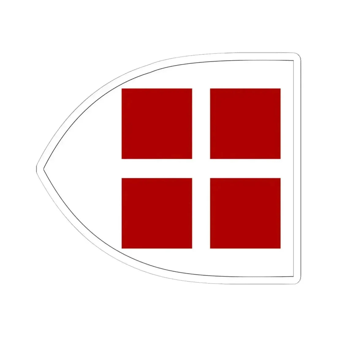 Flag of Vicina (Bulgaria) STICKER Vinyl Kiss-Cut Decal 6 Inch White - The Sticker Space