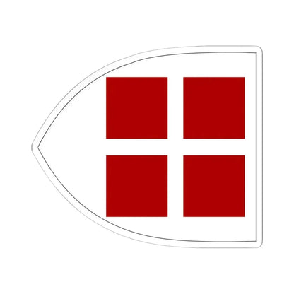 Flag of Vicina (Bulgaria) STICKER Vinyl Kiss-Cut Decal 6 Inch White - The Sticker Space