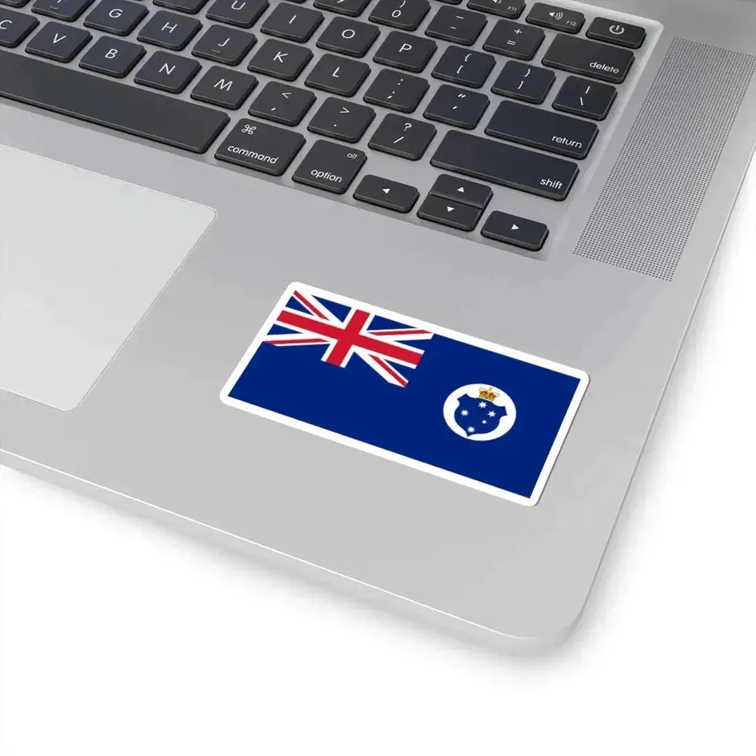 Flag of Victoria 1877 (Australia) STICKER Vinyl Kiss-Cut Decal - The Sticker Space