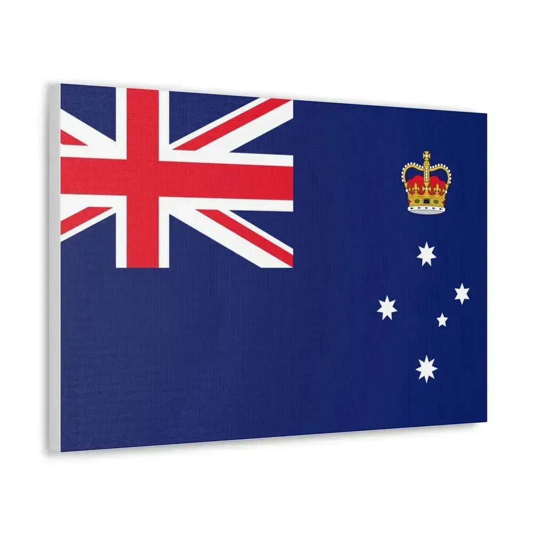 Flag of Victoria Australia - Canvas Wall Art - The Sticker Space