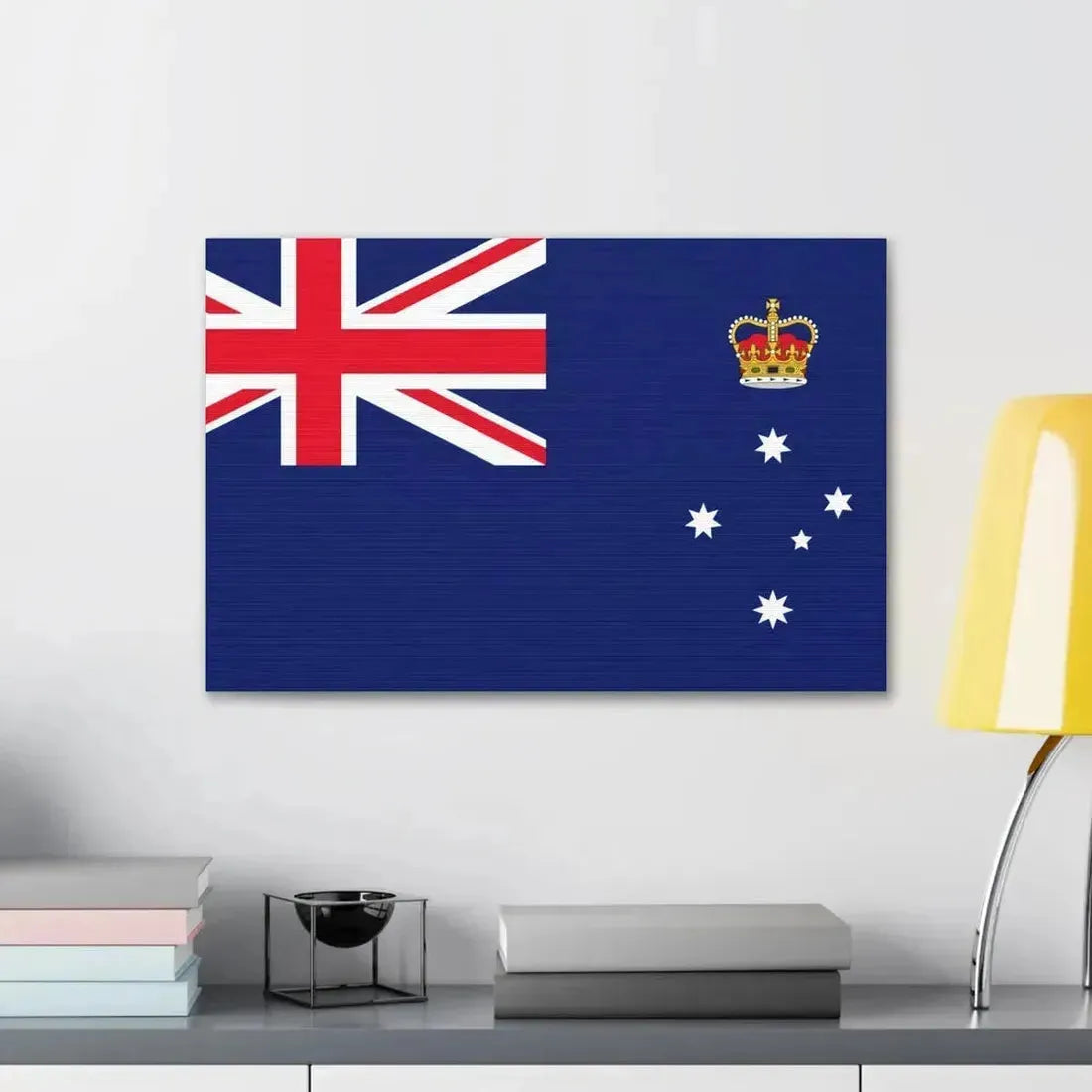 Flag of Victoria Australia - Canvas Wall Art - The Sticker Space
