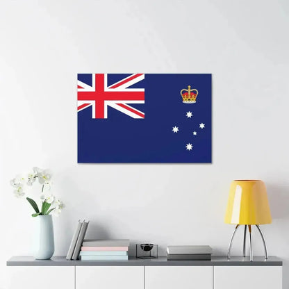 Flag of Victoria Australia - Canvas Wall Art - The Sticker Space