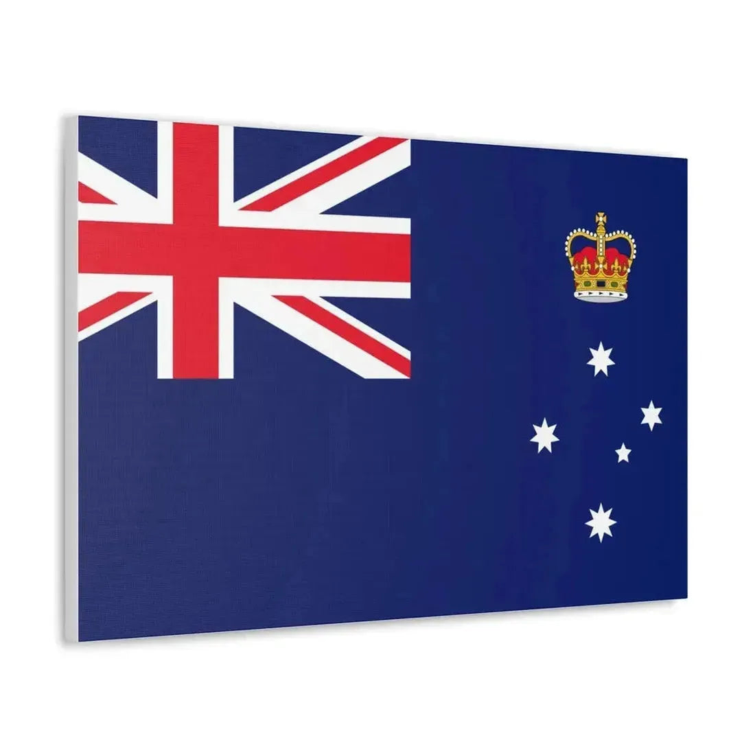 Flag of Victoria Australia - Canvas Wall Art - The Sticker Space