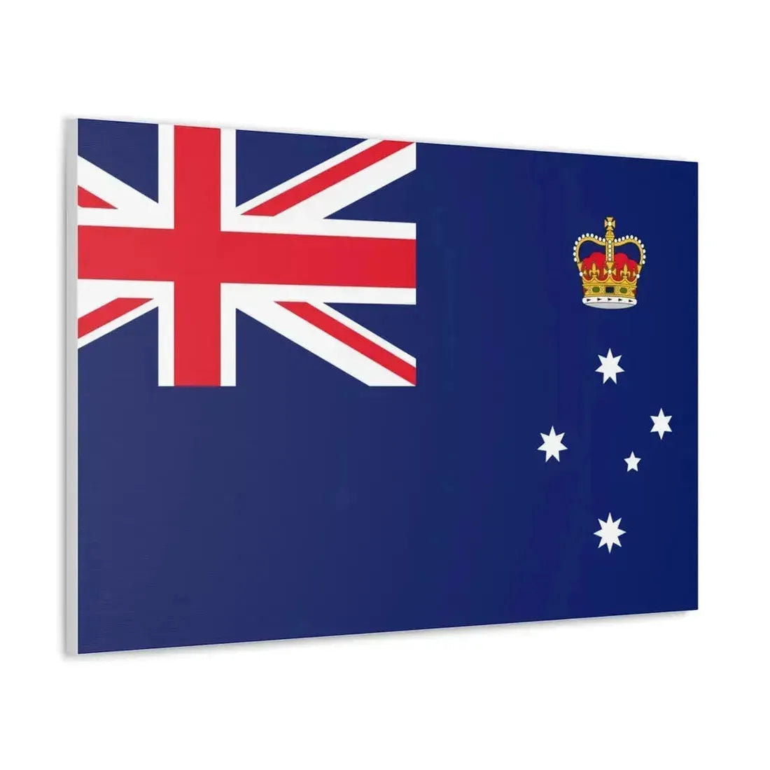 Flag of Victoria Australia - Canvas Wall Art - The Sticker Space
