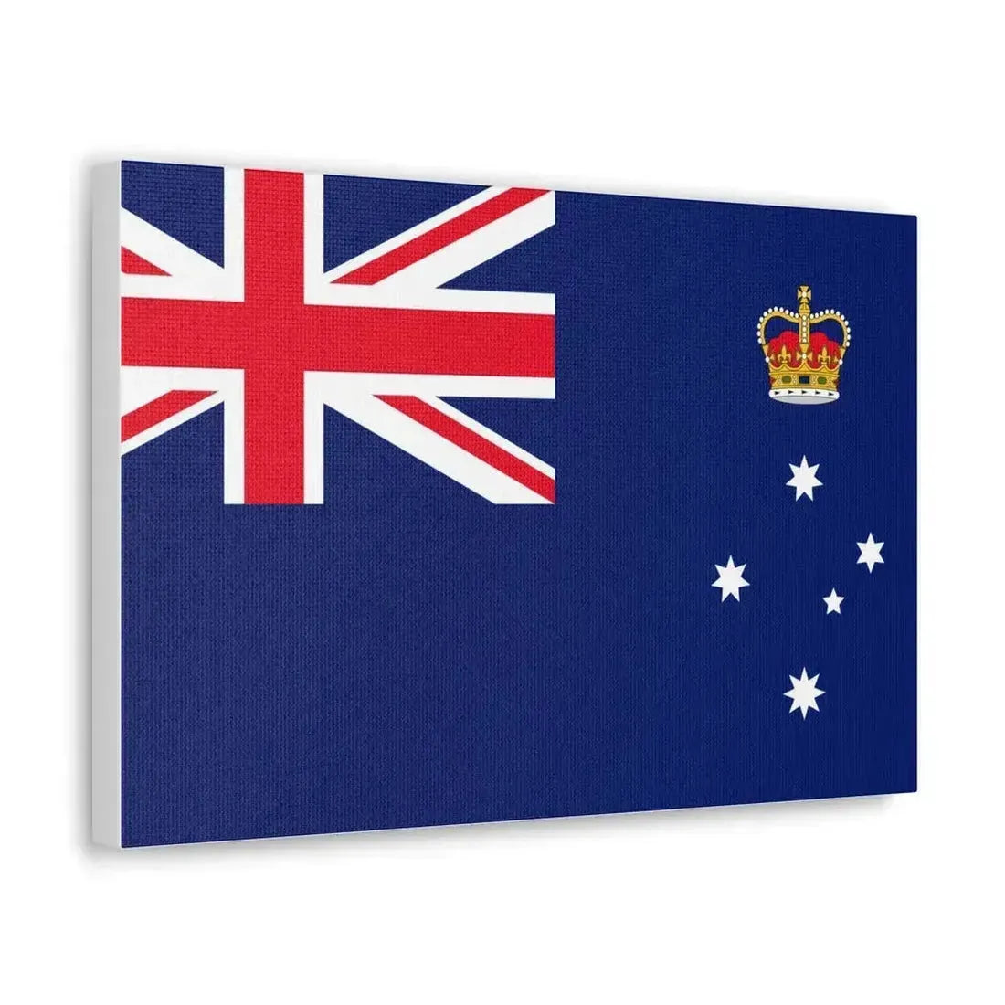 Flag of Victoria Australia - Canvas Wall Art - The Sticker Space