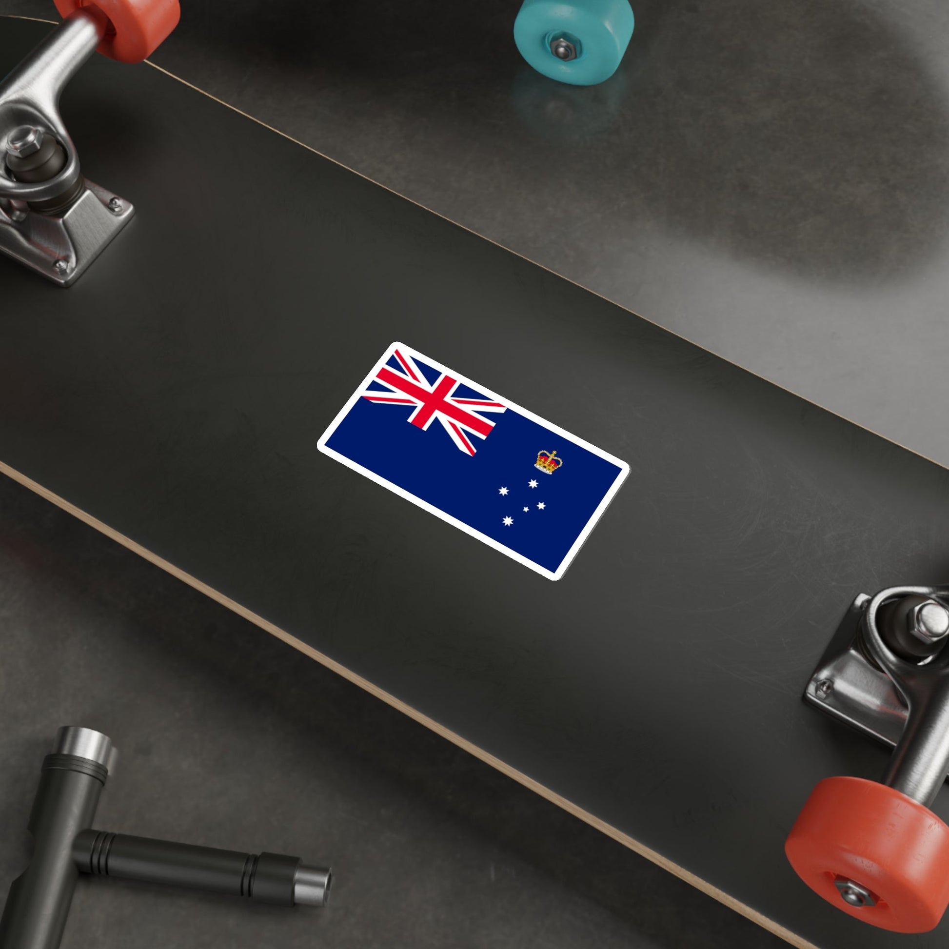 Flag of Victoria Australia STICKER Vinyl Die-Cut Decal-The Sticker Space