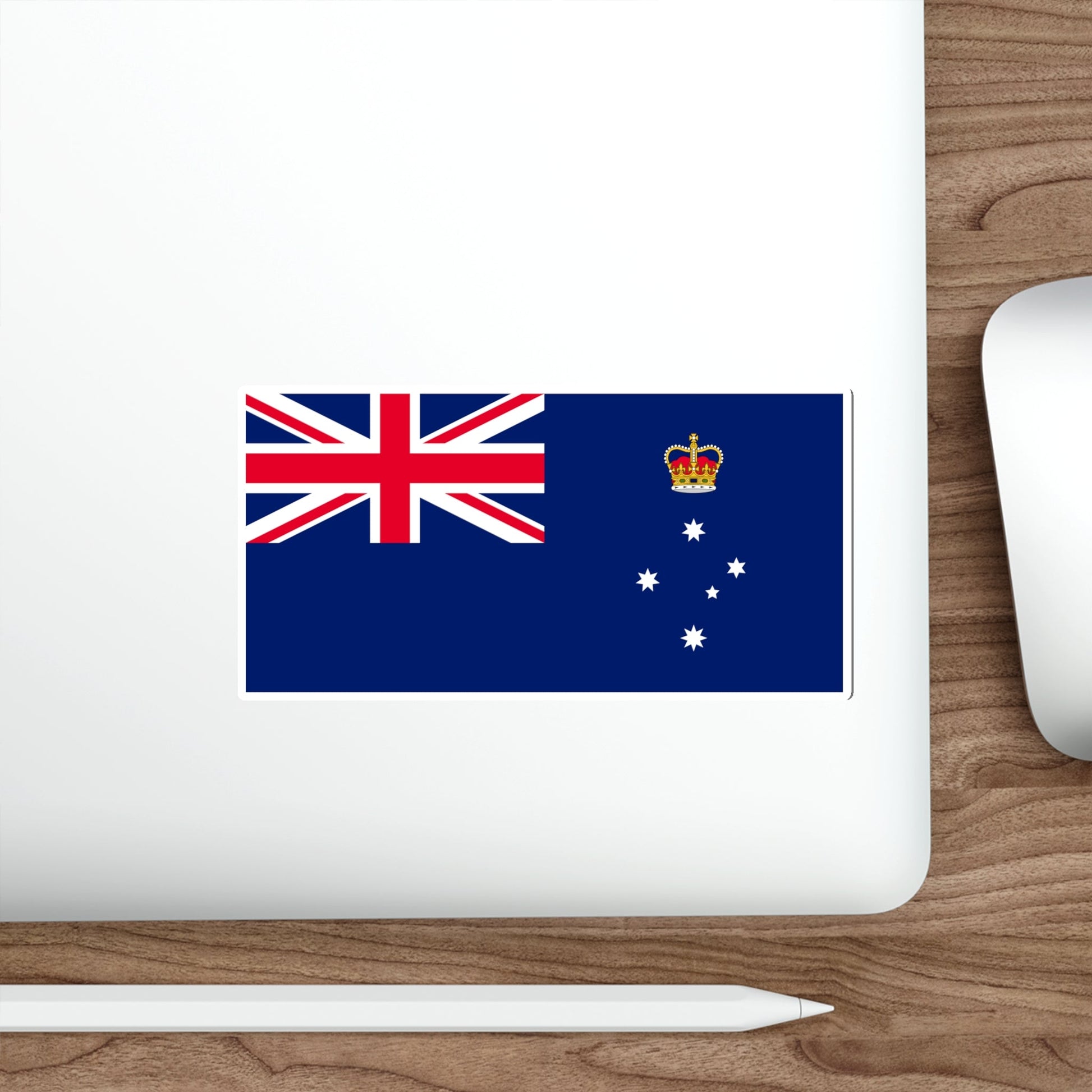 Flag of Victoria Australia STICKER Vinyl Die-Cut Decal-The Sticker Space