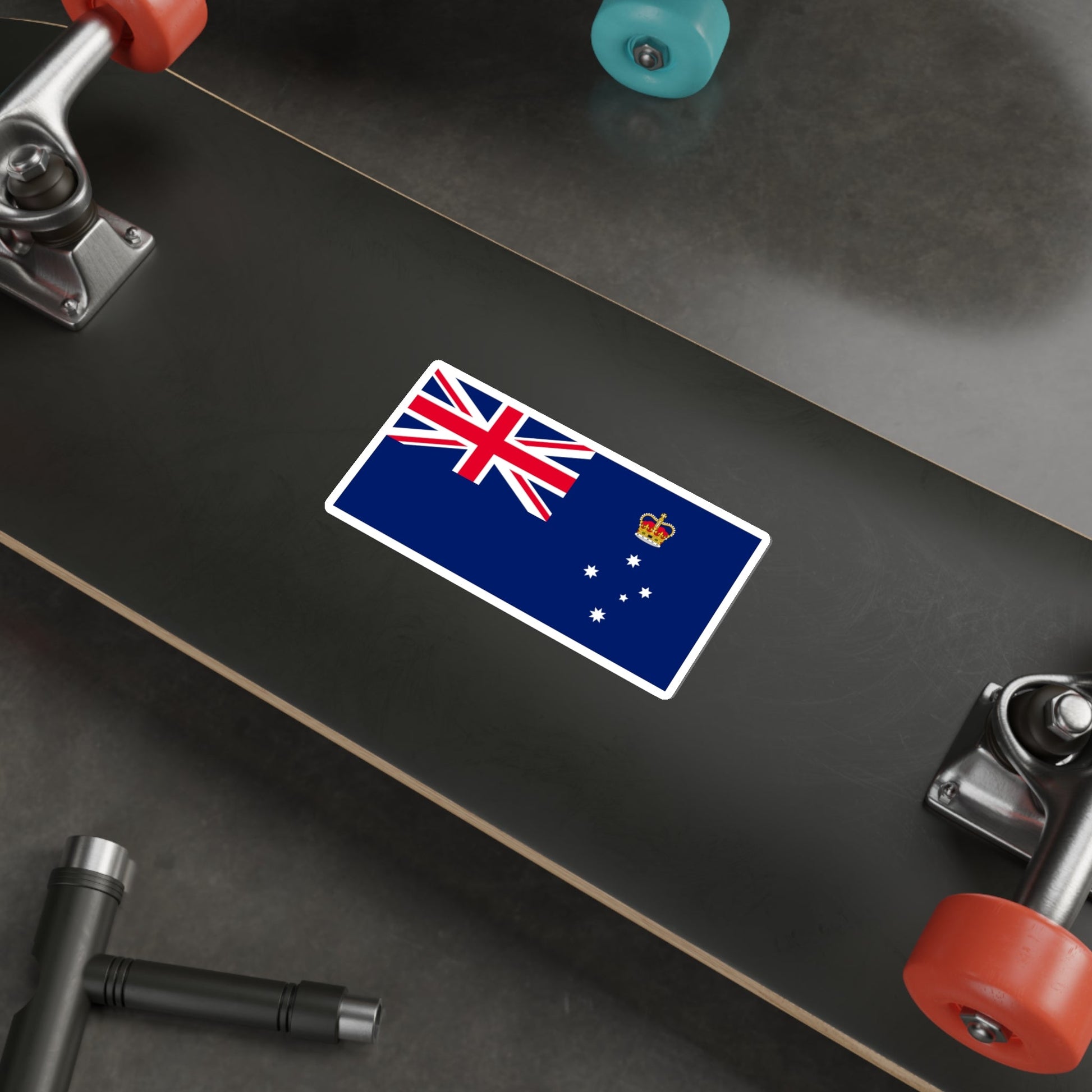 Flag of Victoria Australia STICKER Vinyl Die-Cut Decal-The Sticker Space