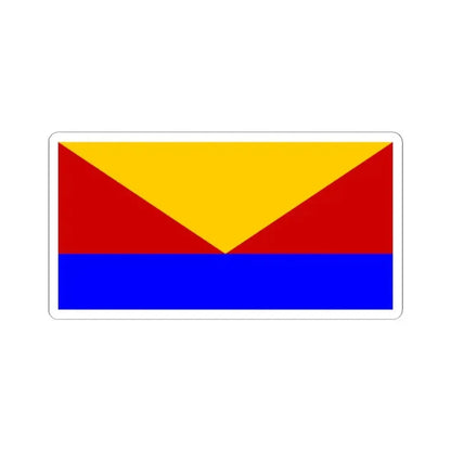 Flag of Vidalia Louisiana (United States) STICKER Vinyl Kiss-Cut Decal 2 Inch White - The Sticker Space