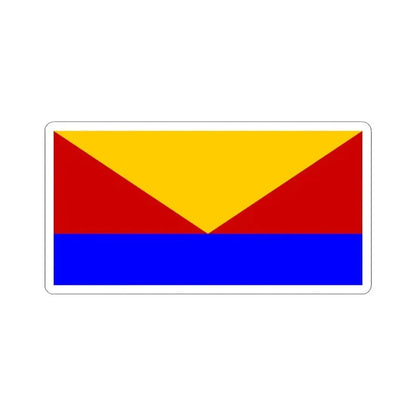 Flag of Vidalia Louisiana (United States) STICKER Vinyl Kiss-Cut Decal 3 Inch White - The Sticker Space
