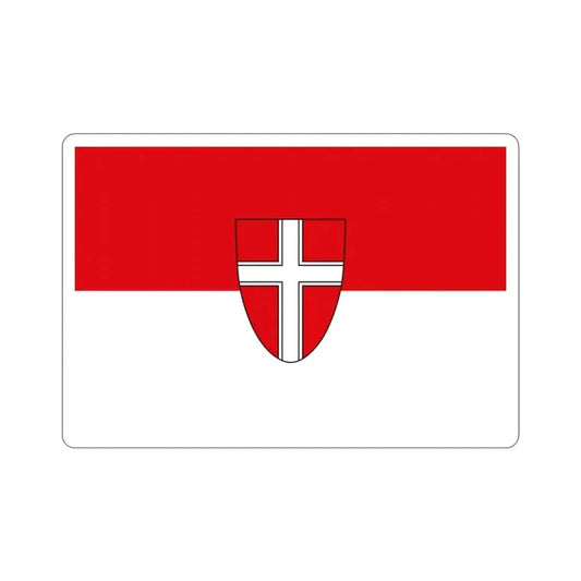 Flag of Vienna Wien Austria STICKER Vinyl Die-Cut Decal 2 Inch - The Sticker Space