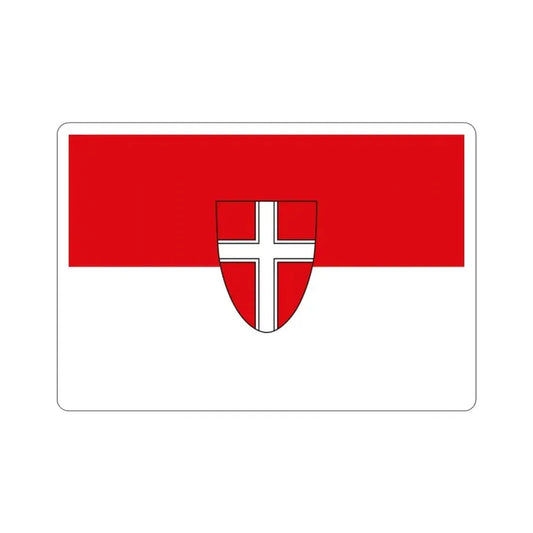 Flag of Vienna Wien Austria STICKER Vinyl Die-Cut Decal 2 Inch - The Sticker Space