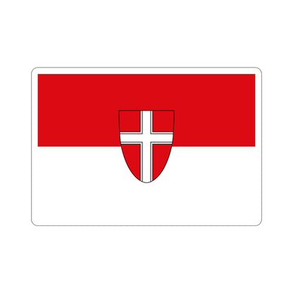 Flag of Vienna Wien Austria STICKER Vinyl Die-Cut Decal-3 Inch-The Sticker Space