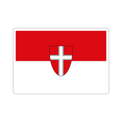 Flag of Vienna Wien Austria STICKER Vinyl Die-Cut Decal-4 Inch-The Sticker Space