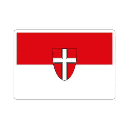Flag of Vienna Wien Austria STICKER Vinyl Die-Cut Decal 4 Inch - The Sticker Space