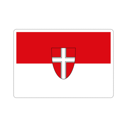 Flag of Vienna Wien Austria STICKER Vinyl Die-Cut Decal-5 Inch-The Sticker Space