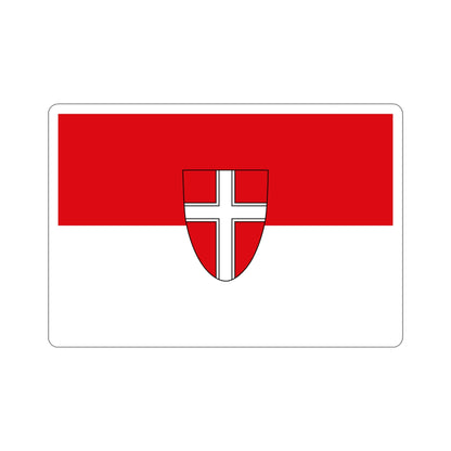 Flag of Vienna Wien Austria STICKER Vinyl Die-Cut Decal-6 Inch-The Sticker Space