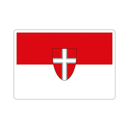 Flag of Vienna Wien Austria STICKER Vinyl Die-Cut Decal 6 Inch - The Sticker Space