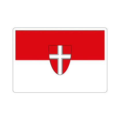 Flag of Vienna Wien Austria STICKER Vinyl Die-Cut Decal - The Sticker Space