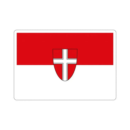 Flag of Vienna Wien Austria STICKER Vinyl Die-Cut Decal - The Sticker Space