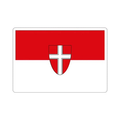 Flag of Vienna Wien Austria STICKER Vinyl Die-Cut Decal - The Sticker Space