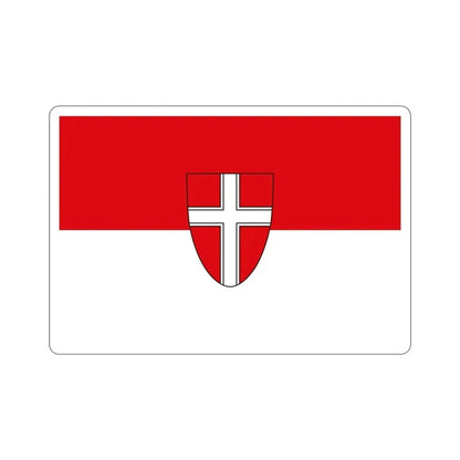 Flag of Vienna Wien Austria STICKER Vinyl Die-Cut Decal - The Sticker Space