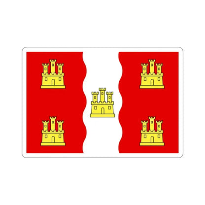 Flag of Vienne France 2 STICKER Vinyl Die-Cut Decal - The Sticker Space