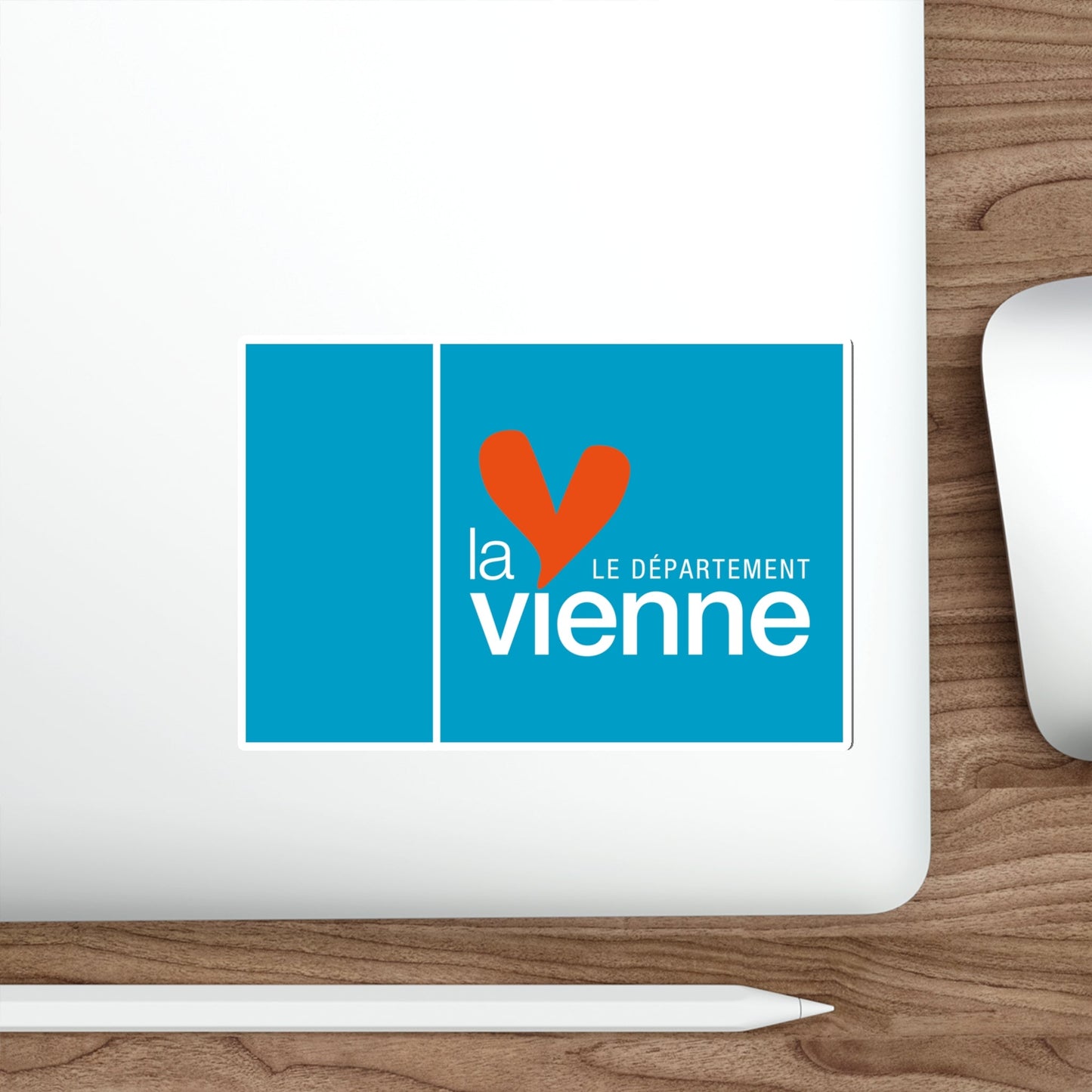 Flag of Vienne France STICKER Vinyl Die-Cut Decal-The Sticker Space