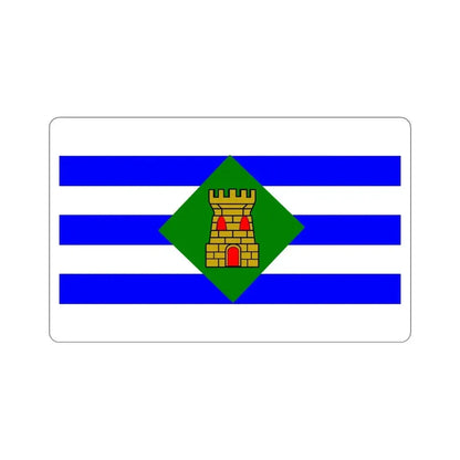 Flag of Vieques Puerto Rico STICKER Vinyl Die-Cut Decal 5 Inch - The Sticker Space