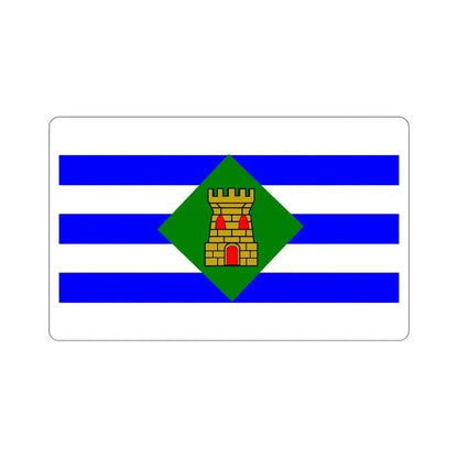 Flag of Vieques Puerto Rico STICKER Vinyl Die-Cut Decal 6 Inch - The Sticker Space