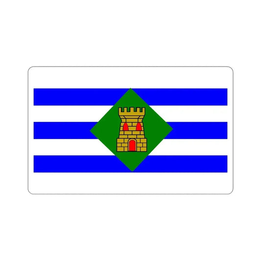 Flag of Vieques Puerto Rico STICKER Vinyl Die-Cut Decal 6 Inch - The Sticker Space