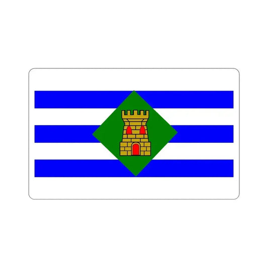 Flag of Vieques Puerto Rico STICKER Vinyl Die-Cut Decal 6 Inch - The Sticker Space