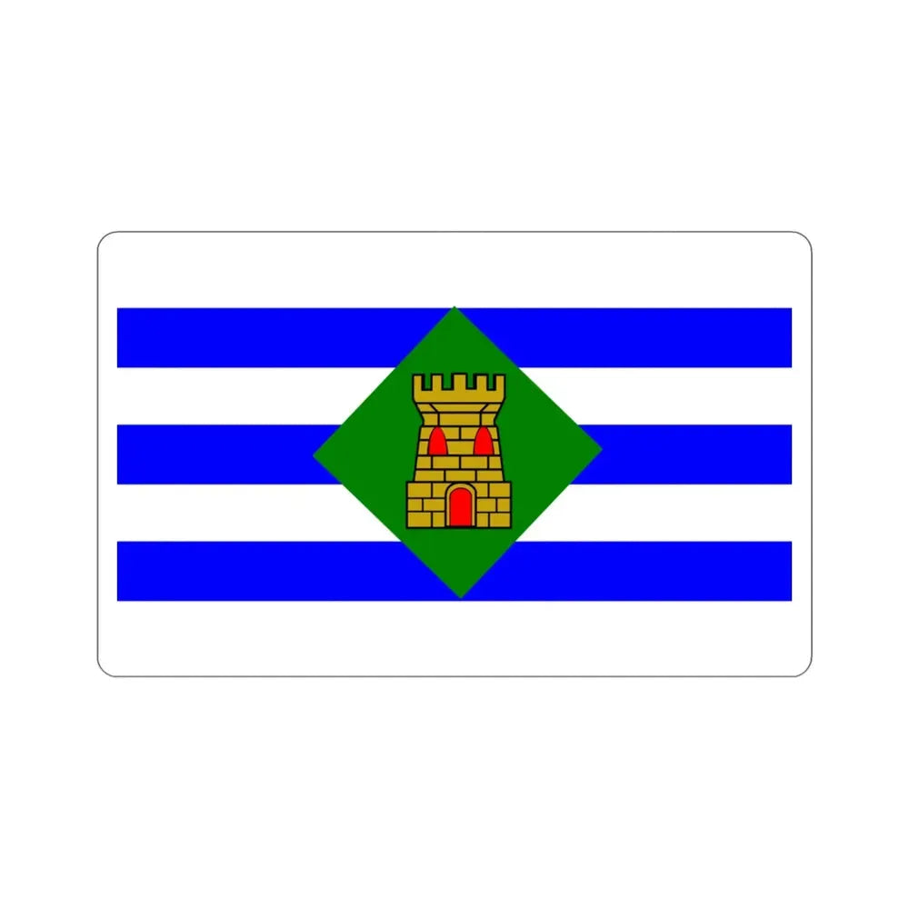 Flag of Vieques Puerto Rico STICKER Vinyl Die-Cut Decal - The Sticker Space