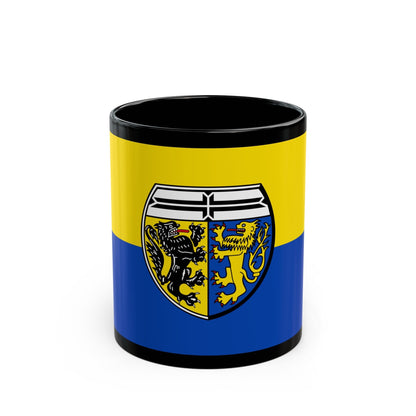 Flag of Viersen Germany - Black Coffee Mug-11oz-The Sticker Space