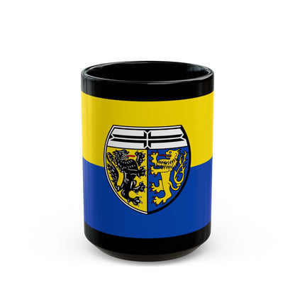 Flag of Viersen Germany - Black Coffee Mug-15oz-The Sticker Space