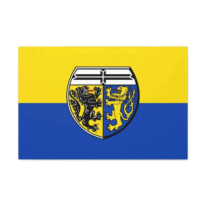 Flag of Viersen Germany - Canvas Wall Art 30" x 20" 1.25" - The Sticker Space