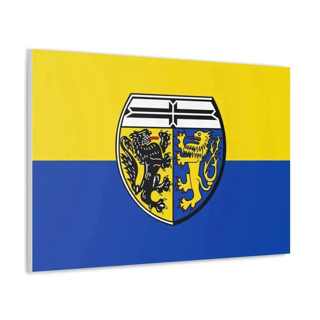 Flag of Viersen Germany - Canvas Wall Art - The Sticker Space