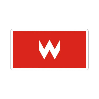 Flag of Vietka Belarus (Belarus) STICKER Vinyl Kiss-Cut Decal 2 Inch White - The Sticker Space