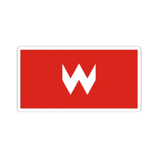 Flag of Vietka Belarus (Belarus) STICKER Vinyl Kiss-Cut Decal 2 Inch White - The Sticker Space