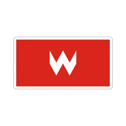 Flag of Vietka Belarus (Belarus) STICKER Vinyl Kiss-Cut Decal 6 Inch White - The Sticker Space