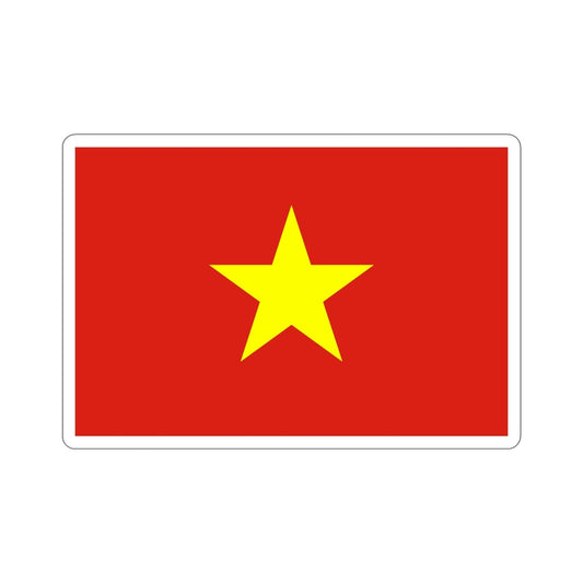 Flag of Vietnam STICKER Vinyl Die-Cut Decal-6 Inch-The Sticker Space