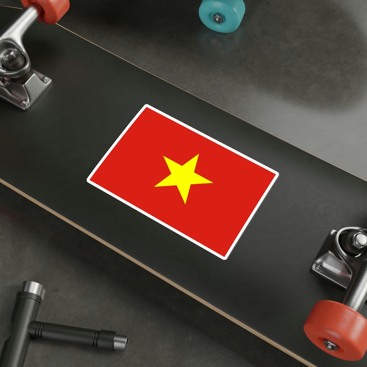 Flag of Vietnam STICKER Vinyl Die-Cut Decal-The Sticker Space