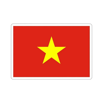 Flag of Vietnam STICKER Vinyl Die-Cut Decal - The Sticker Space